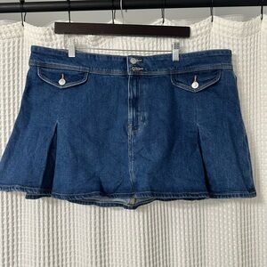 American Eagle Denim Mini Skirt